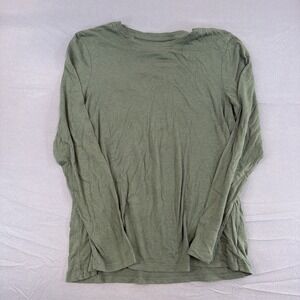 Green DIP Long Sleeve Shirt  XS